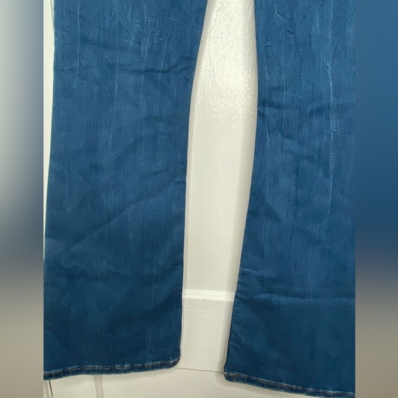 ZARA NWT Women's Blue Flared Jeans - Picture 8 of 8